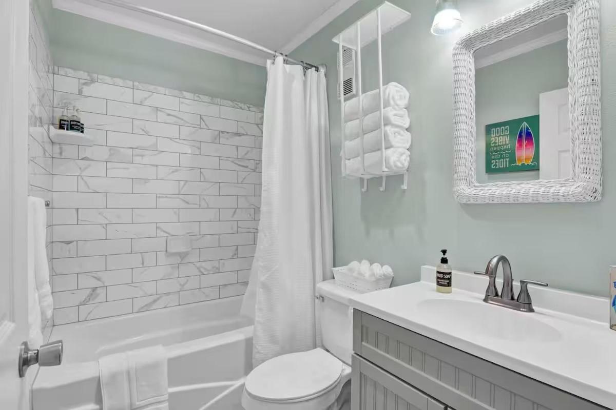Beachfront Bungalow 301 North Topsail Beach Bagian luar foto